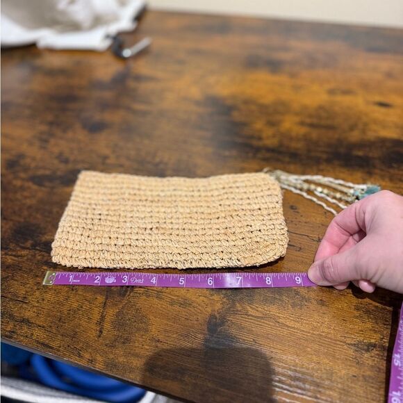 Tommy Bahama raffia clutch purse EUC - Picture 8 of 8